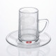 Tea Cup and Saucer Set - 6 Pcs